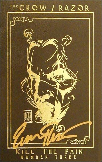 Crow/Razor - Kill the Pain issue 3-C Jerry Beck Leather Cover