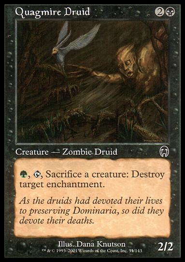 Magic the Gathering: Apocalypse (Base Set) card 51 Quagmire Druid