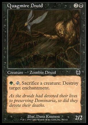 Magic the Gathering: Apocalypse (Base Set) card 51 Quagmire Druid