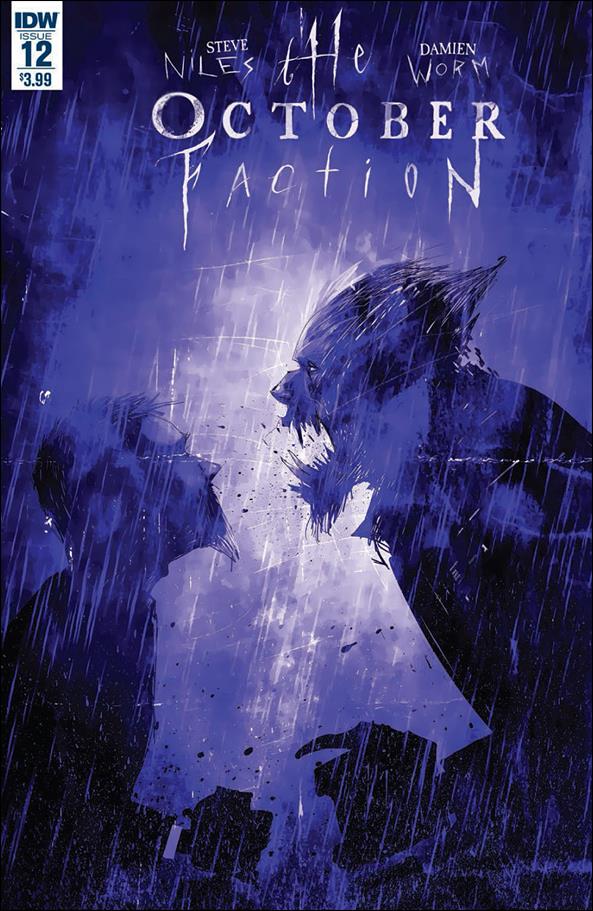 October Faction issue 12 Damien Worm Standard Cover