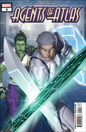 Agents of Atlas (2019) issue 4 Jung-Geun Yoon Cover