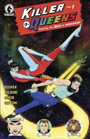 Killer Queens issue 1 Claudia Balboni Cover
