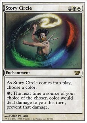 Magic the Gathering: 8th Edition (Base Set) card 50 Story Circle
