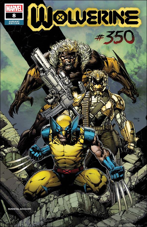 Wolverine (2020) issue 8-D David Finch 1:25 Cover