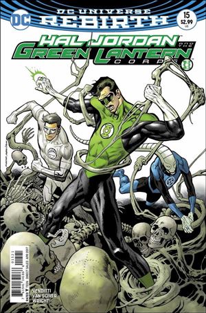 Hal Jordan and the Green Lantern Corps issue 15-B Kevin Nowlan Cover