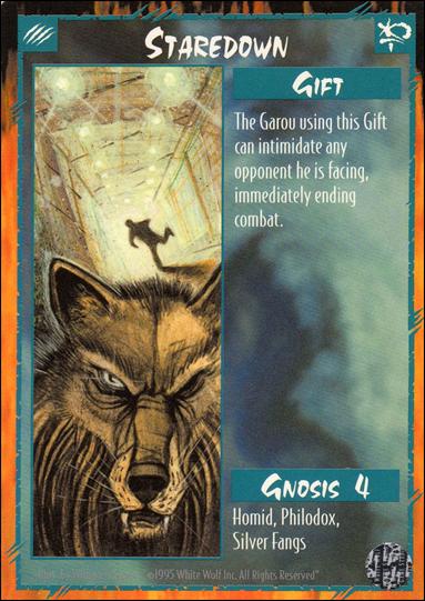 Rage Limited (Base Set) card 261 Staredown 