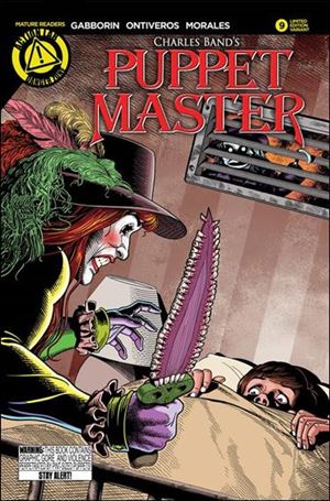 Puppet Master (2015) issue 9-B Glenn Lumsden Cover