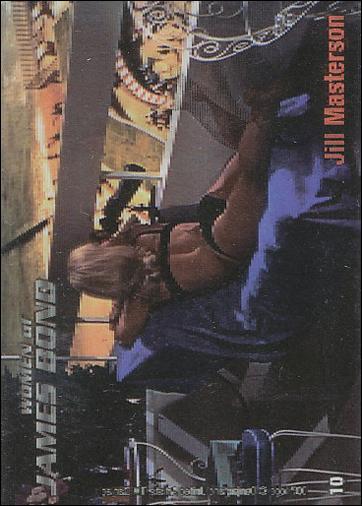 Women of James Bond in Motion (Base Set) card 10 Goldfinger - Jill Masterson