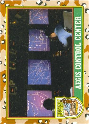 Desert Storm: Series 1 (Base Set) card 67 Aegis Control Center