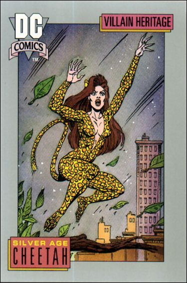 DC Cosmic Cards (Base Set) card 23 Silver Age Cheetah