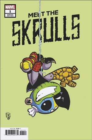 Meet the Skrulls issue 1-B Skottie Young Cover