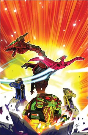 Mighty Morphin issue 3-E Eleonora Carlini 1:15 Virgin Cover