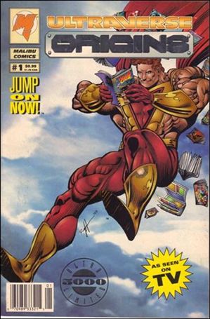 Ultraverse Origins issue 1-D Ultra Limited Silver Foil Newsstand Edition 1/5000