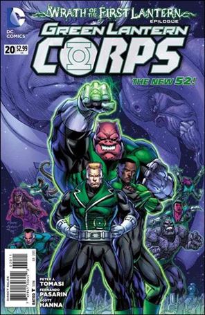 Green Lantern Corps (2011) issue 20 Standard Cover
