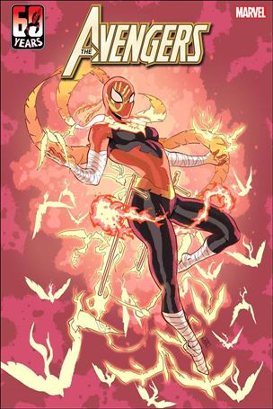 Avengers (2018/07) issue 55-C Ernanda Souza Spider-Man 60th Anniversary Cover