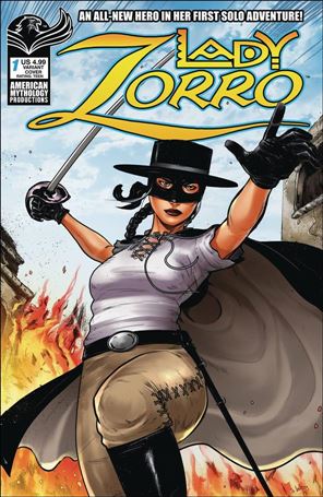 Lady Zorro (2020) issue 1-B Larry Watts Cover