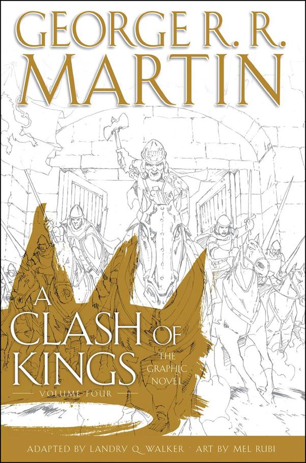 Clash of Kings: The Graphic Novel, A issue 4 Dust Jacket