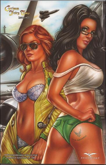 Grimm Fairy Tales (2005) issue 77-D Monte Moore willsbargains "Air Force" Cover 1/500