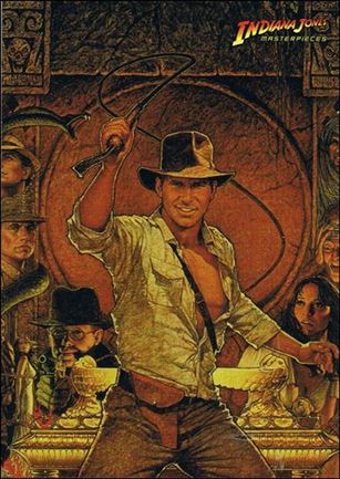 Indiana Jones Masterpieces (Base Set) card 56 IJ1: Re-Issue One-Sheet