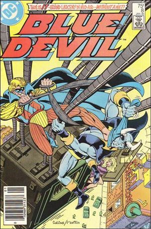 Blue Devil issue 8-B Newsstand Cover