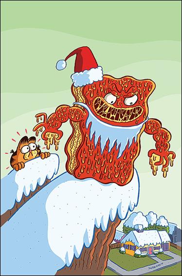 Garfield's Cheesy Holiday Special issue 1-B David DeGrand Cover