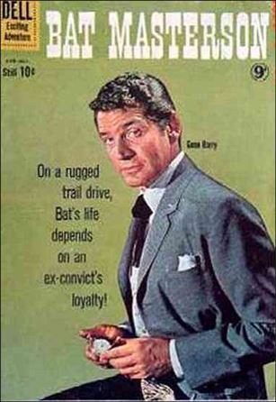 Bat Masterson issue 4-B UK Price Cover
