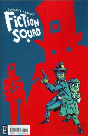 Fiction Squad issue 1-B Michael Dialynas Cover