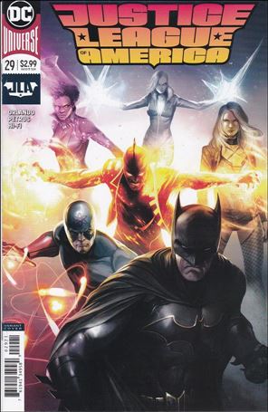 Justice League of America (2017) issue 29-B Francesco Mattina Cover