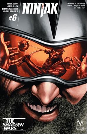 Ninjak (2015) issue 6 Mico Suayan Cover