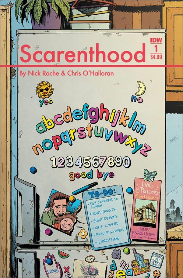 Scarenthood issue 1-C Nick Roche Refrigerator Cover (2nd Printing)