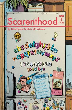 Scarenthood issue 1-C Nick Roche Refrigerator Cover (2nd Printing)