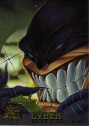1996 Fleer Ultra X-Men All Chromium (Base Set) card 63 Cyber