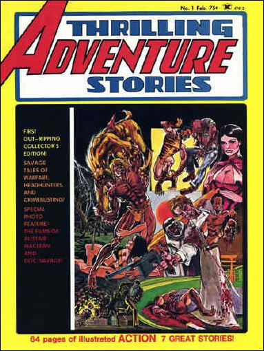 Thrilling Adventure Stories issue 1