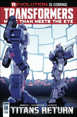 Transformers: More Than Meets the Eye (2012) issue 56-B Nick Roche Subscription Cover