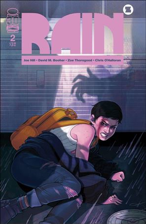 Joe Hill's Rain issue 2-B Elizabeth Beals Cover