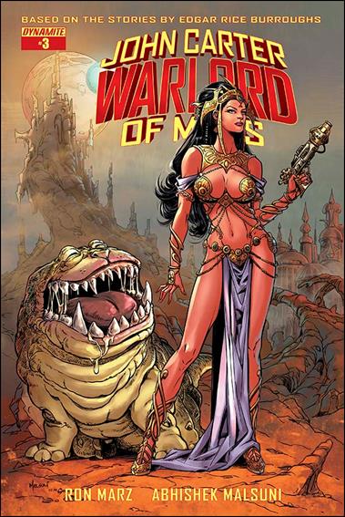 John Carter: Warlord of Mars (2014) issue 3-D Abhishek Malsuni Subscription Cover