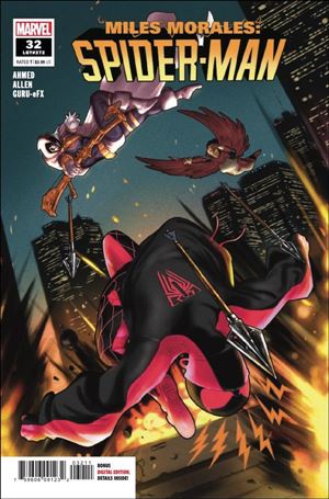 Miles Morales: Spider-Man (2018) issue 32 Taurin Clarke Cover