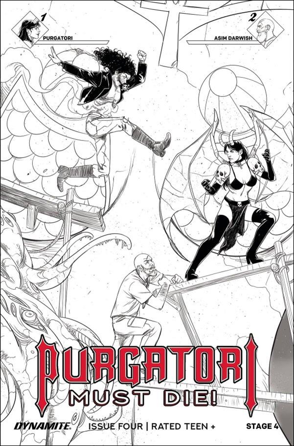 Purgatori Must Die! issue 4-D Alvaro Sarreseca Cover