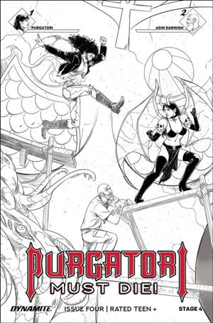 Purgatori Must Die! issue 4-D Alvaro Sarreseca Cover