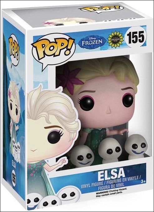 POP! Disney figure 155 Elsa (Frozen Fever)