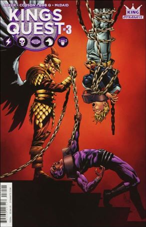 Kings Quest issue 3-B Jonathan Lau Cover