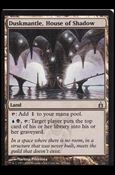 Magic the Gathering: Ravnica (Base Set)  card 277 Duskmantle, House of Shadow