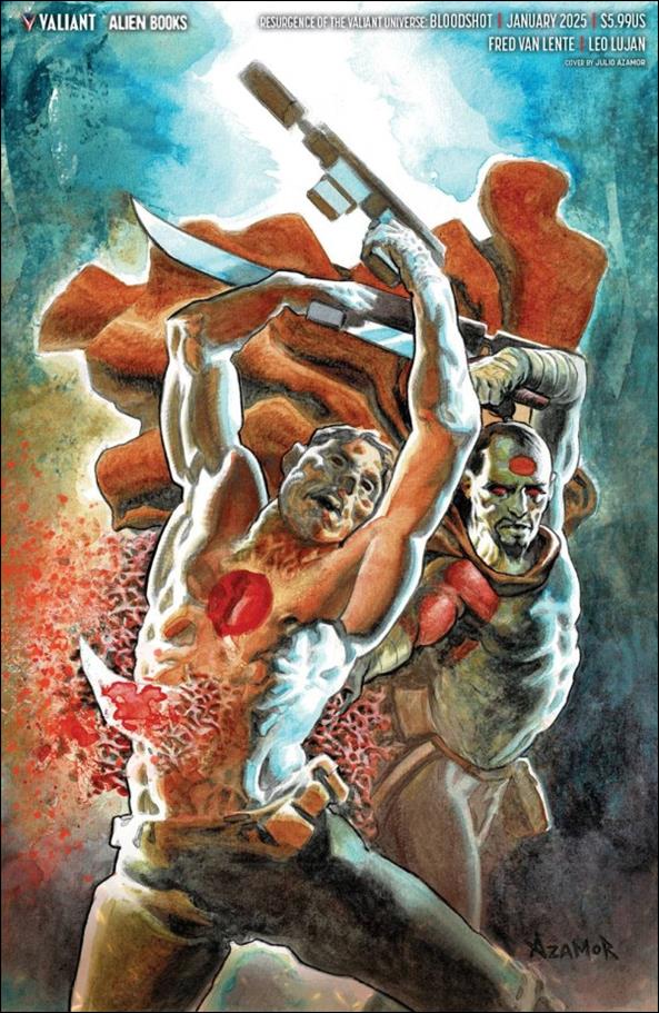 Bloodshot: Resurgence issue 1-D Julio Azamor Virgin Cover