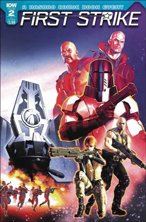 First Strike issue 2-C Alex Ronald Cover