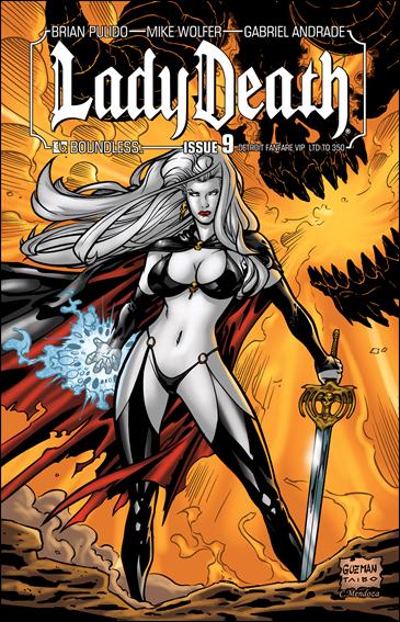 Lady Death (2010) issue 9-E Detroit Fanfare VIP Cover 1/350