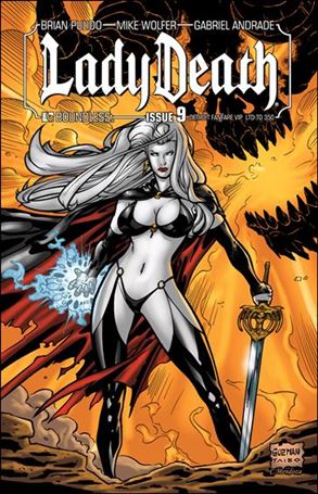 Lady Death (2010) issue 9-E Detroit Fanfare VIP Cover 1/350