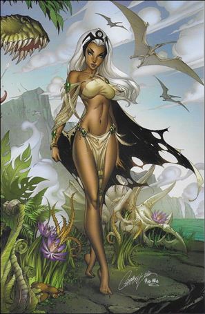 Uncanny X-Men (2019) issue 12-G J Scott Campbell Store Storm Virgin Cover 1/2500
