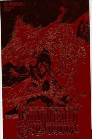 Medieval Lady Death Belladonna issue 1-I Leather Cover