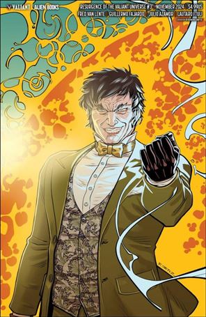 Resurgence of the Valiant Universe issue 3-F Richard Ortiz Homage Virgin Cover