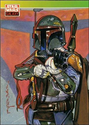 Star Wars Galaxy: Series 1 (Base Set) card 127 Brian Stelfreeze (B)